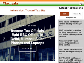 'taxgyata.com' screenshot