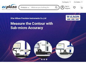 'ecplaza.net' screenshot