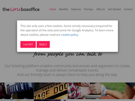 'thelittleboxoffice.com' screenshot