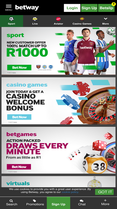 Betway Sports Betting App Download