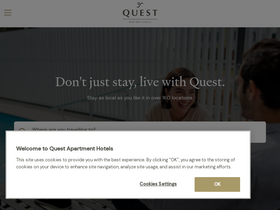 'questapartments.com.au' screenshot