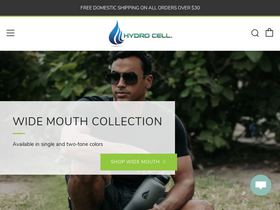 'hydrocellusa.com' screenshot