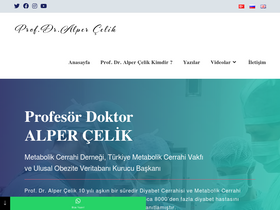 'dralpercelik.com' screenshot
