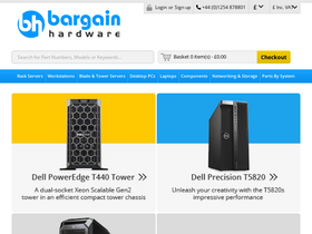 'bargainhardware.co.uk' screenshot