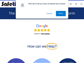 'safeti.com' screenshot
