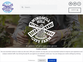 windmillhillcityfarm.org.uk homepage screenshot