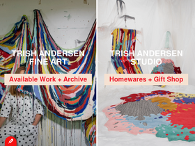 trishandersenstudio.com homepage screenshot