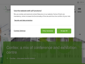 'koelnmesse.com' screenshot