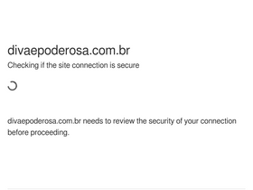 'divaepoderosa.com.br' screenshot