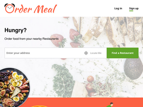 'ordermeal.co.nz' screenshot