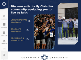 'cune.edu' screenshot