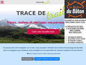 'tracedetrail.com' screenshot