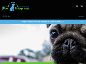 duelenterprises.com homepage screenshot
