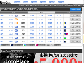'keirin-station.com' screenshot