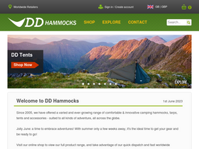 'ddhammocks.com' screenshot