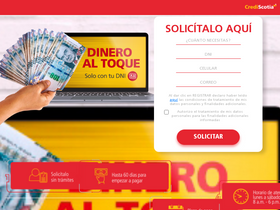 'dineroaltoque.com' screenshot