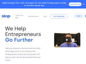 'helloskip.com' screenshot