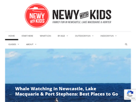 'newywithkids.com.au' screenshot