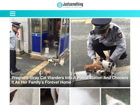 'justsomething.co' screenshot