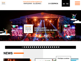 'orangewarsawfestival.pl' screenshot