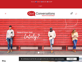 'godconversations.com' screenshot