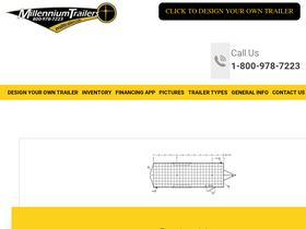 'milltrailers.com' screenshot