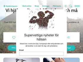 'skadekompassen.se' screenshot