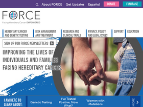 'facingourrisk.org' screenshot