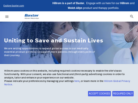 'welchallyn.com' screenshot