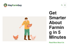 'hayfarmguy.com' screenshot