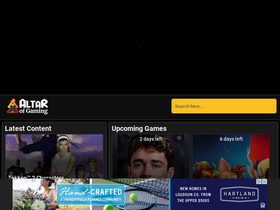 'altarofgaming.com' screenshot