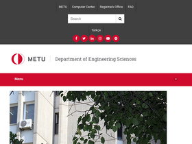 es.metu.edu.tr Traffic Analytics, Ranking & Audience [March 2025 ...