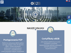 'bogusza.eb2b.com.pl' screenshot