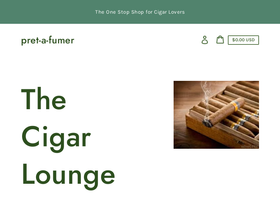 pret-a-fumer.com homepage screenshot