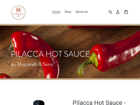 pilacca.com homepage screenshot