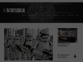 '501st.com' screenshot