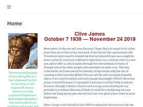 clivejames.com
