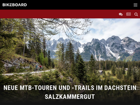 'bikeboard.at' screenshot