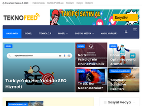 'teknofeed.com' screenshot