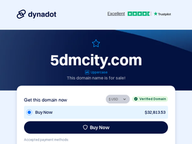 '5dmcity.com' screenshot