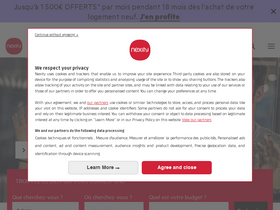 'nexity.fr' screenshot
