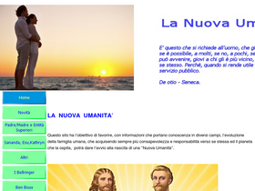'lanuovaumanita.net' screenshot