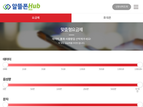 'mvnohub.kr' screenshot