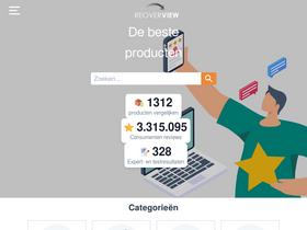 'reoverview.nl' screenshot
