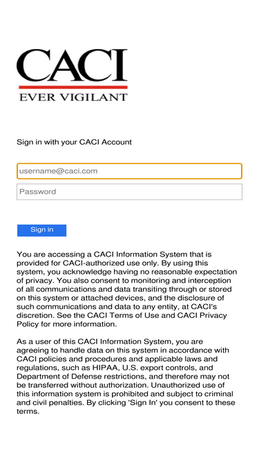 Deltek caci timecard