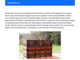 famousbox.be