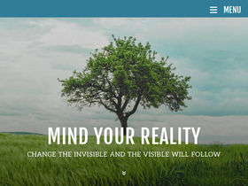 'mind-your-reality.com' screenshot