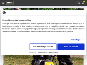 'texas.dk' screenshot