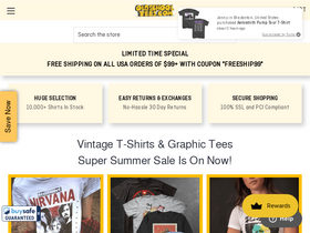 'oldschooltees.com' screenshot