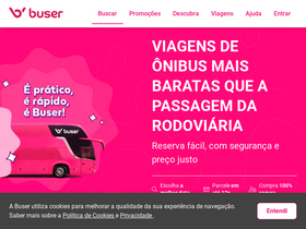 'buser.com.br' screenshot
